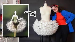 I made a Dandelion Dress (to finally live my garden fairy fantasy )