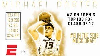 Michael Porter Jr.'s 2018 NBA Draft Scouting Video | DraftExpress | ESPN