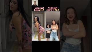 Kim iyi Yapmış? Melek Azad Yeşim Resmi Yeni TikTok Dans Videosu move ya bodynina sky dance #shorta