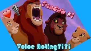 VOICE ACTING?!?!?!- Lion King 2 Simba's Pride Fandub w/AngeloFallsVA