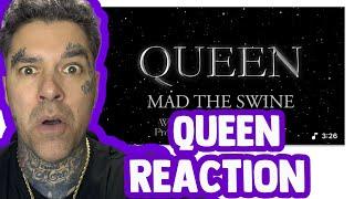 Rapper FIRST TIME REACTION to QUEEN - “Mad The Swine” (Official Lyric Video)