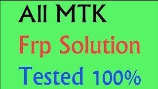 All MTK CPU | FRP Bypass 100% | NCK Crack Tool | Just Solution