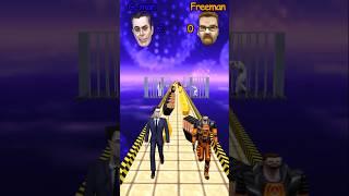 Соревнование добрых дел - Freeman vs G-Man / Half-Life Scientists Brainrot #shorts