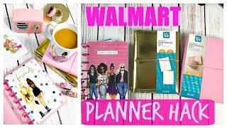 Walmart Planner Hack! | Walmart Planner DIY