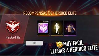 LLEGO a HEROICO ELITE en FF LATAM  *muy facil*