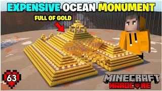 Expensive OCEAN MONUMENT | Minecraft Hardcore | #63 | THE COSMIC BOY