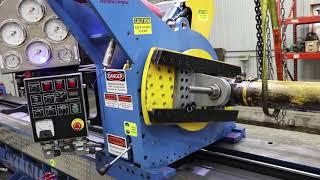 Hydraulic Cylinder Disassembly w/ Cylinder Repair Bench