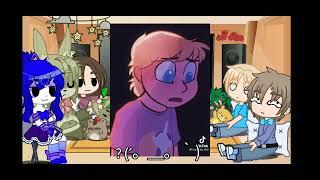 "Springtrap and Deliah" react to video. Реакция персонажей комикса "Спрингтрап и Делия" на видео.