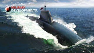 South Korean New SLBM Submarine SS-083, Submarine Worth $900 Million #Shorts