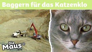 Wie wird Katzenstreu hergestellt? | DieMaus | WDR