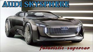 Audi Skysphere - futuristic supercar #audiskysphere #skysphere #audiskysphereconcept