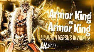 Lil Majin Armor King Fights InVaines' Armor King!