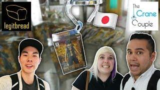 UFO catcher collab in Japan with Legitbread! Pokemon & One Piece claw wins at Everyday UFO Catcher!