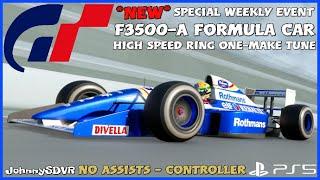 *NEW* Gran Turismo 7 - F3500-A Pro Tune | High Speed Ring Weekly Challenge Setup | GT7 Update