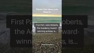 crazy fact about Julia Roberts #facts #wtfacts #wtfacts #shortsfacts #shorts