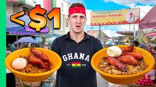 CHEAPEST African Street Food!! Ghana’s Giant Outdoor Market!!