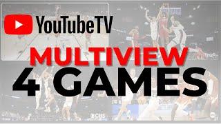 YouTube TV Launches New Multiview Feature! Here's How to Watch 4 Games at Once