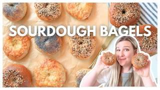 The BEST Sourdough Bagel Recipe | Easy Step-by-Step Tutorial