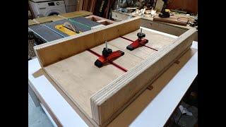 Fun and Easy Tablesaw Cross Cut Sled!