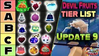 [GPO] NEW and COMPLETE Update 9 Devil Fruit TIER LIST