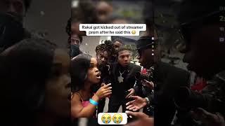 Rakai got kicked out of streamer prom after he said this  #fyp #kai #rakai #kaicenat
