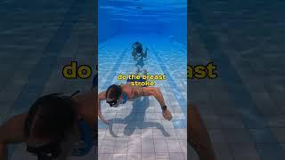 How to swim underwater 