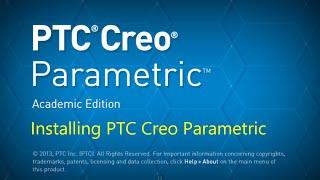 ProE Tutorial : How to install PTC Creo 3.0 (ProEngineer)