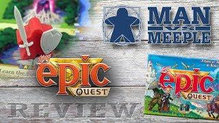 Tiny Epic Quest (Gamelyn Games) Review by Man Vs Meeple