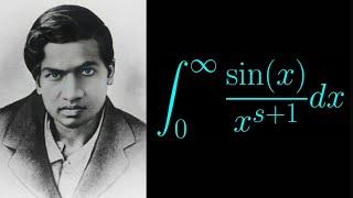 A RIDICULOUSLY AWESOME INTEGRAL: Ramanujan vs Maths 505