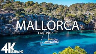 FLYING OVER MALLORCA (4K UHD) - Relaxing Music Along With Beautiful Nature Videos - 4K Video HD