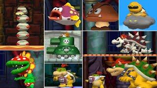 New Super Mario Bros. DS - All Boss Fights