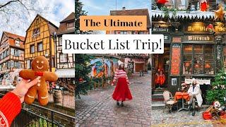 The Ultimate Christmas Weekend in Alsace | Colmar, Strasbourg, Egusheim & More!