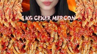 INI YANG KALIAN TUNGGU ‼ ASMR 1 KG CEKER MERCON LUNAK PEDAS FULL CABE | ASMR INDONESIA