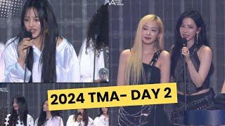 Winners of the 2024 TMA- Day 2- aespa make HISTORY