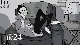 Hourlies, an animated short film by Amanda Lennes 2019