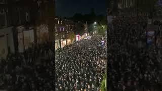 FC Zurich on their way to the Emirates tonight.