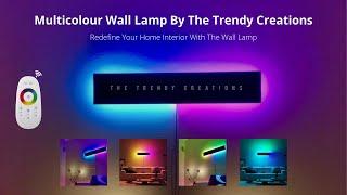 Multicolour Wall Lamp | The Trendy Creations