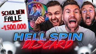 Einer SCHLITTERT in die SCHULDENFALLE  FUT FANTASY Hell Spin DISCARD 