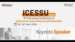 Dr  Danial Jahed Armaghani | Keynote Speaker | ICESSU - 2024 | Manila, Philippines