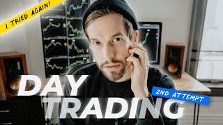 I Tried Day Trading w/ $1,000 AGAIN