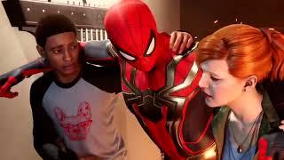 Peter Parker Saves Aunt May From Burning Building - Marvel's SPIDER-MAN No Way Home Hybrid Suit PS4