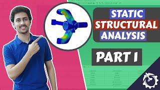 Static Structural Analysis using Hypermesh : PART 1