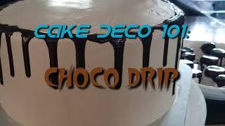 cake deco 101: choco drip