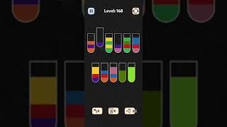 Water Puzzle Level 168 Walkthrough Solution iOS/Android