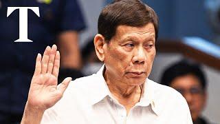 LIVE: Rodrigo Duterte arrives at prison to face ICC trial