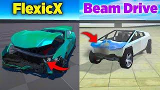 Car Crash FlexicX VS Beam Drive Detailed Comparison | Epic Crashes