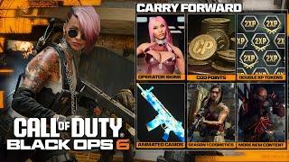 HUGE Black Ops 6 Carry Forward UPDATE! (Operators, Camos, XP Tokens & MORE!)