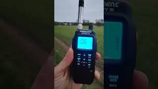 Listening to 27.025 MHz AM CB Superbowl in the UK! 12/02/23 #shorts