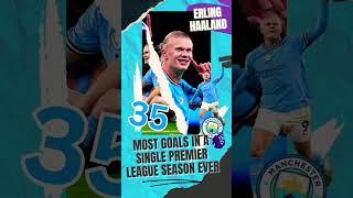 The RECORD BREAKING goal - Erling Haaland scores 35 Prem goals #haaland #mancity #goal
