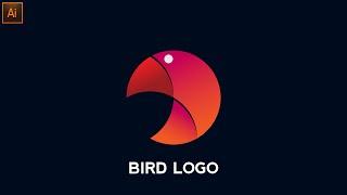 Birds Logo Design In Illustrator || Illustrator Tutorial